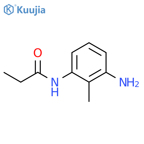 N-(3-Amino-2-methylphenyl)propanamide structure