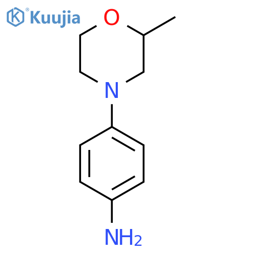 4-(2-Methylmorpholin-4-YL)aniline structure