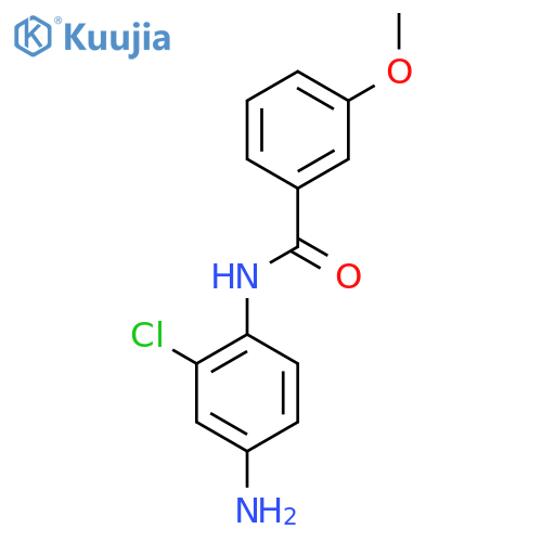 N-(4-Amino-2-chlorophenyl)-3-methoxybenzamide structure