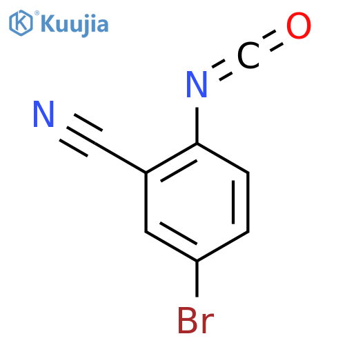 5-Bromo-2-isocyanatobenzonitrile structure