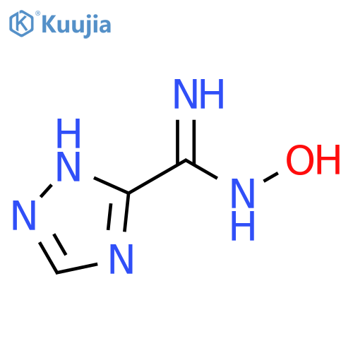 N'-hydroxy-4H-1,2,4-triazole-3-carboximidamide structure