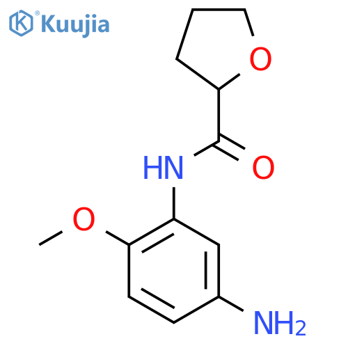 N-(5-Amino-2-methoxyphenyl)tetrahydro-2-furancarboxamide structure