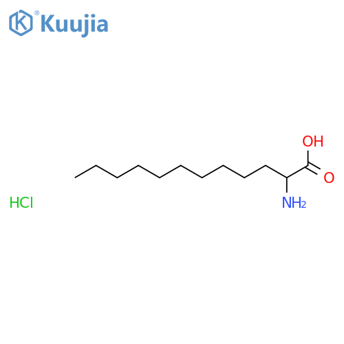 Dodecanoic acid, amino-, hydrochloride structure