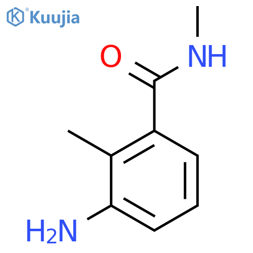3-Amino-N,2-dimethylbenzamide structure