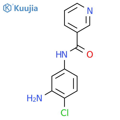 N-(3-Amino-4-chlorophenyl)nicotinamide structure