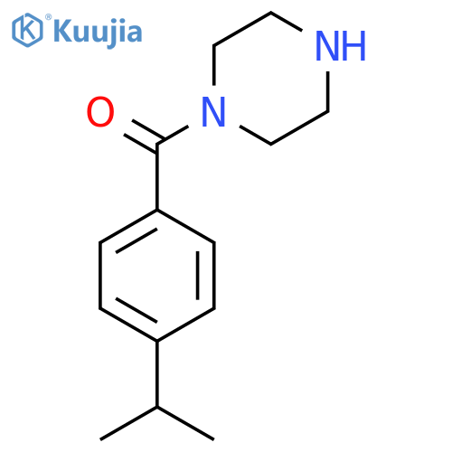 1-(4-Isopropyl-benzoyl)piperazine structure