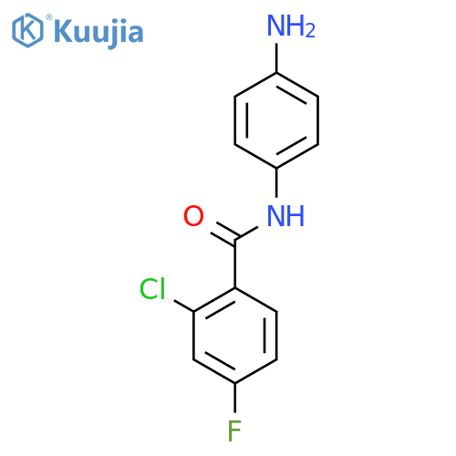 N-(4-Aminophenyl)-2-chloro-4-fluorobenzamide structure