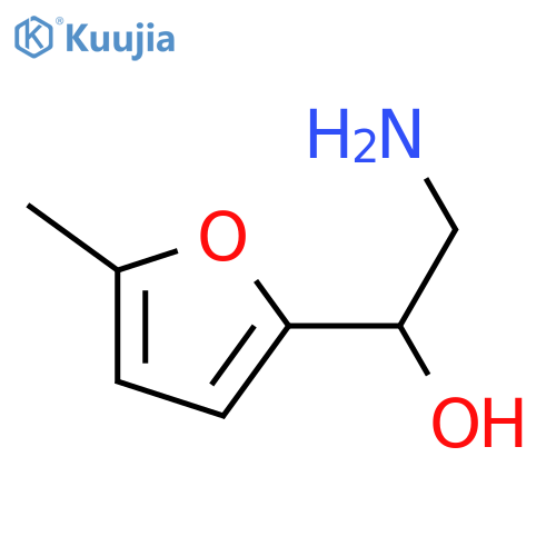 2-amino-1-(5-methylfuran-2-yl)ethan-1-ol structure