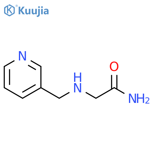 Acetamide, 2-[(3-pyridinylmethyl)amino]- structure