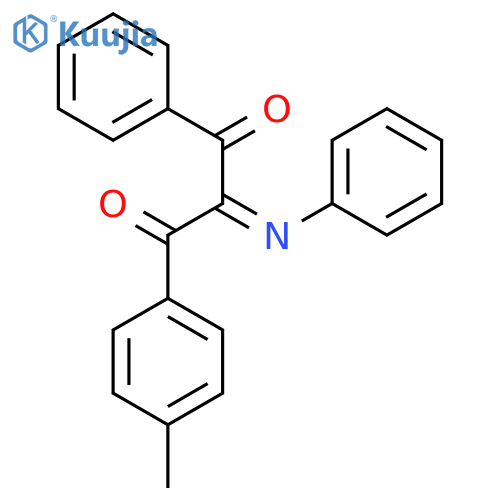 Propane-1,3-dione, 1-(4-methylphenyl)-2-(phenylimino)-3-phenyl- structure