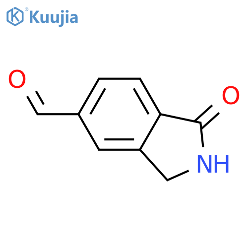 1-oxoisoindoline-5-carbaldehyde structure