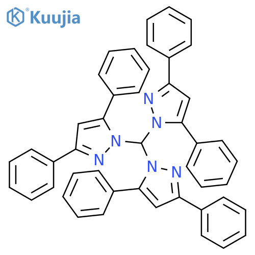 1,1',1''-Methanetriyltris(3,5-diphenyl-1H-pyrazole) structure