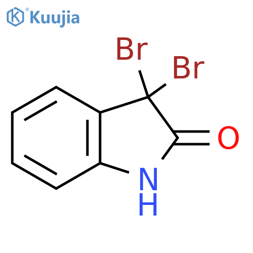 2H-Indol-2-one, 3,3-dibromo-1,3-dihydro- structure