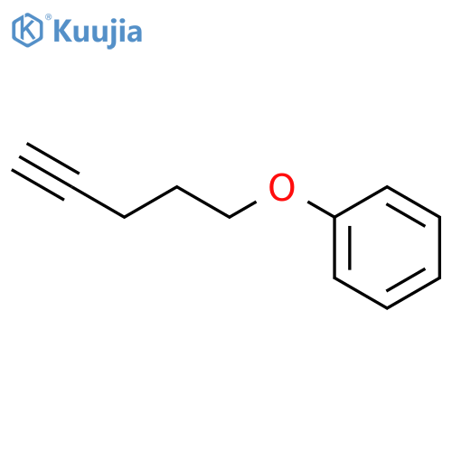 (pent-4-yn-1-yloxy)benzene structure