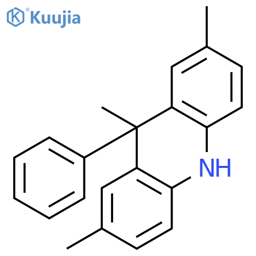 Acridine, 9,10-dihydro-2,7,9-trimethyl-9-phenyl- structure