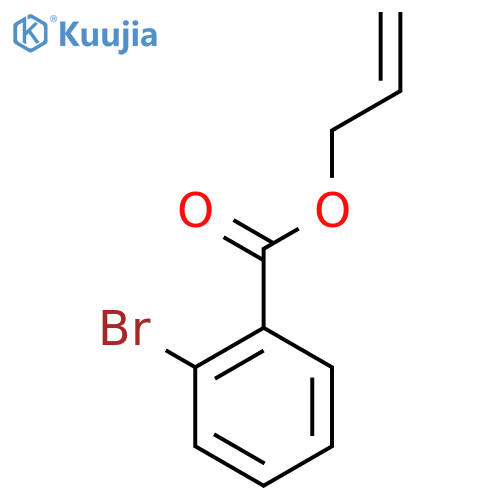 Benzoic acid, 2-bromo-, 2-propenyl ester structure