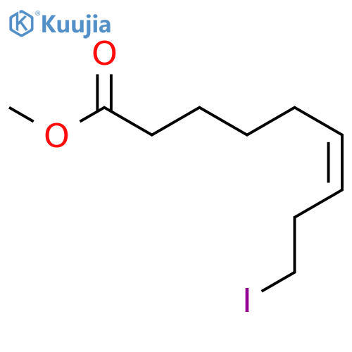 6-Nonenoic acid, 9-iodo-, methyl ester, (Z)- structure