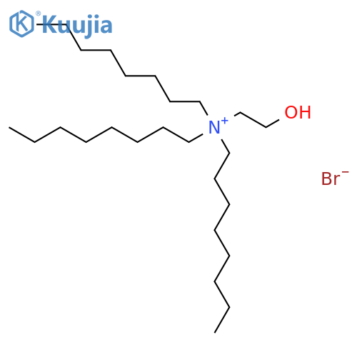1-Octanaminium, N-(2-hydroxyethyl)-N,N-dioctyl-, bromide structure