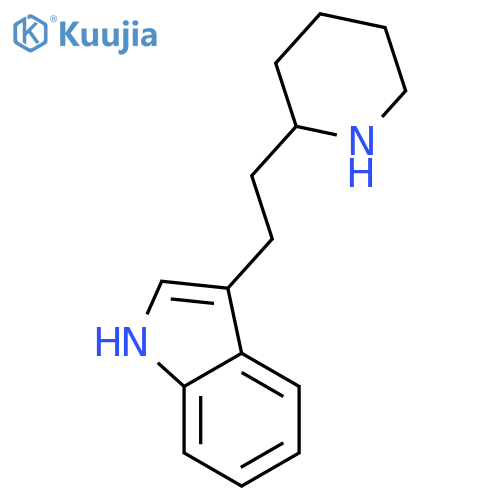 3-2-(piperidin-2-yl)ethyl-1H-indole structure