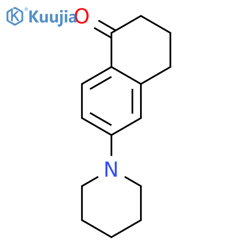 6-(Piperidin-1-yl)-3,4-dihydronaphthalen-1(2H)-one structure