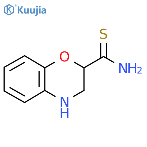 3,4-Dihydro-2H-1,4-benzoxazine-2-carbothioamide structure