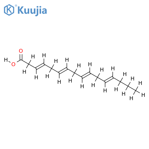 Delta4,7,10,13-Hexadecatetraensaeure structure