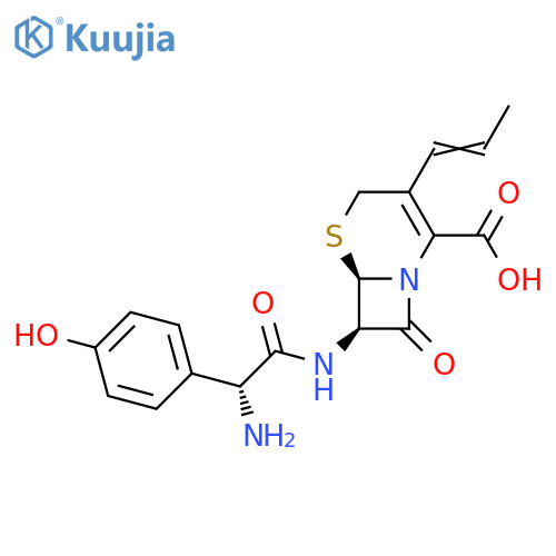 Cefprozil structure