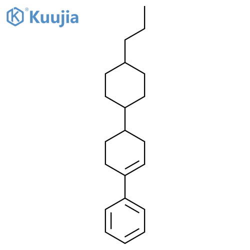 Benzene, [4-(4-propylcyclohexyl)-1-cyclohexen-1-yl]- structure