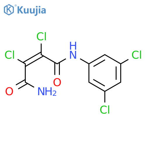 2-Butenediamide, 2,3-dichloro-N-(3,5-dichlorophenyl)-, (Z)- structure