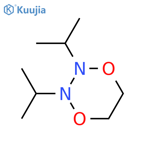 1,4,2,3-Dioxadiazine,tetrahydro-2,3-bis(1-methylethyl)- structure