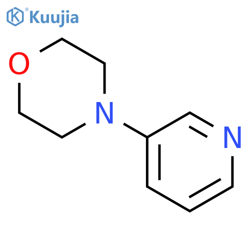 Morpholine, 4-(3-pyridinyl)- structure