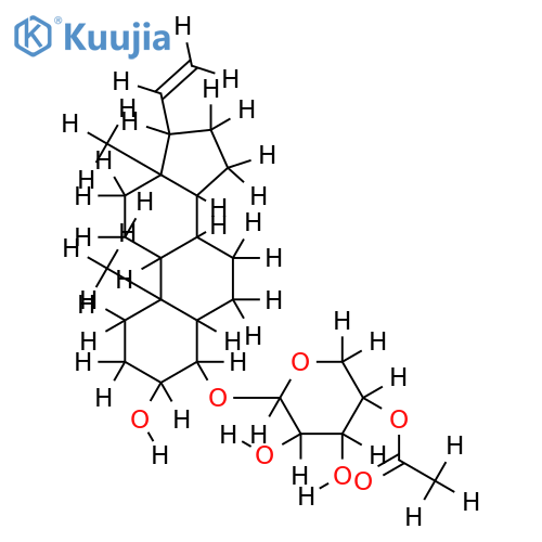 4'-O-acetyl-pregnedioside-b structure