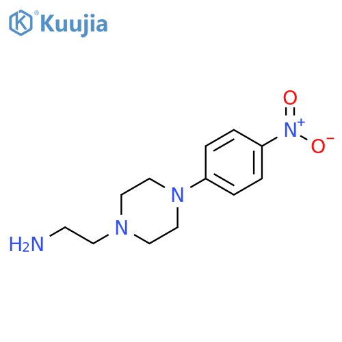 2-(4-(4-Nitrophenyl)piperazin-1-yl)ethanamine structure