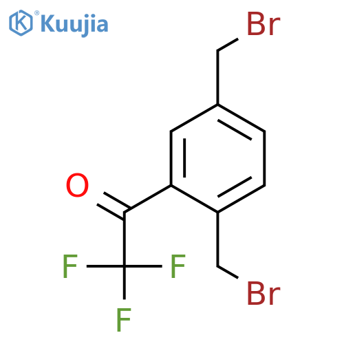 Ethanone, 1-[2,5-bis(bromomethyl)phenyl]-2,2,2-trifluoro- structure