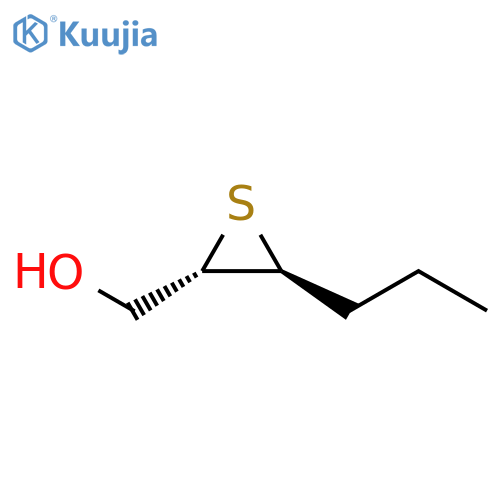 Thiiranemethanol, 3-propyl-, (2S,3S)- structure