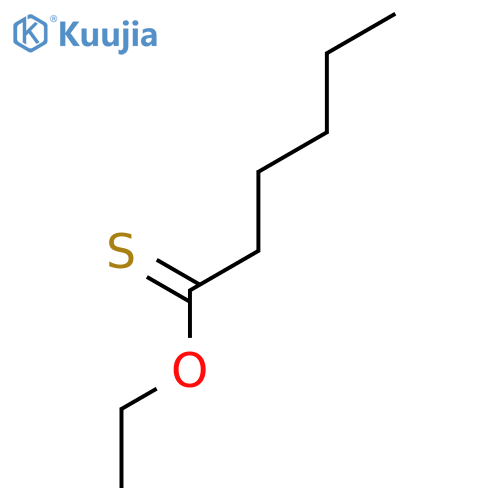 Hexanethioic acid, O-ethyl ester structure