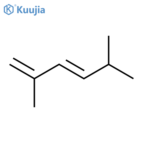 (E)-2,5-Dimethyl-1,3-hexadiene structure