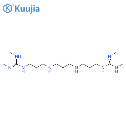 N,N'-dimethyl-15-(methylimino)-2,6,10,14,16-pentaazaheptadecanimidamide structure