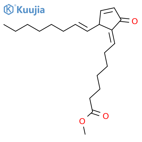 Prosta-7,10,13-trien-1-oic acid, 9-oxo-, methyl ester, (12x)- structure