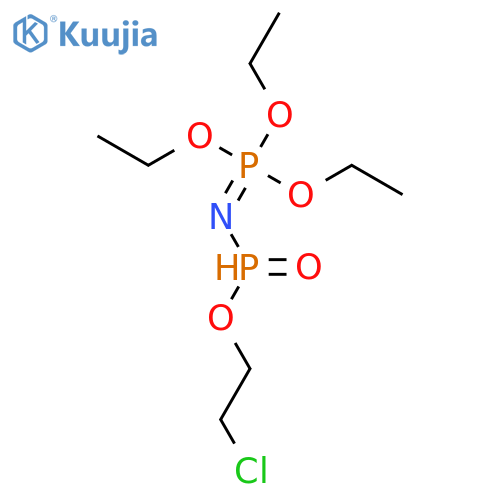 Phosphorimidic acid, (chloroethoxyphosphinyl)-, triethyl ester structure