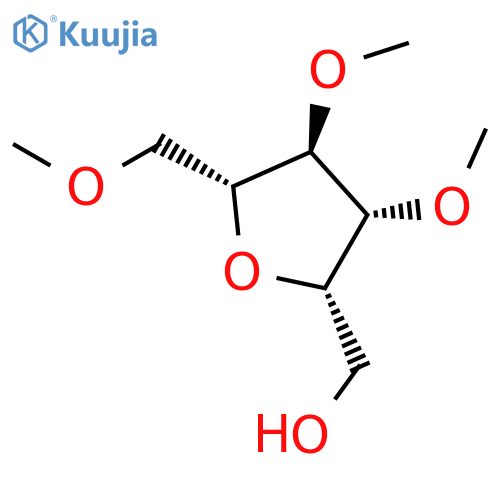 D-Glucitol, 2,5-anhydro-3,4,6-tri-O-methyl- structure