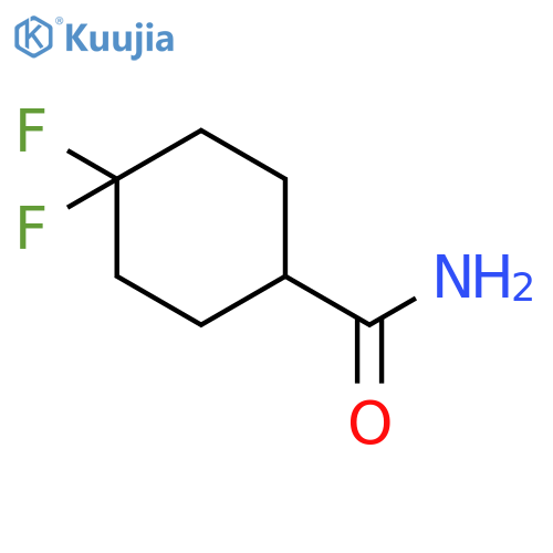 4,4-difluorocyclohexanecarboxamide structure