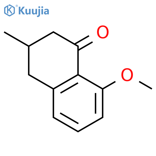 1(2H)-Naphthalenone, 3,4-dihydro-8-methoxy-3-methyl- structure