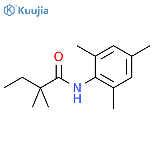 2,2-Dimethyl-N-(2,4,6-trimethyl-phenyl)-butyramide structure