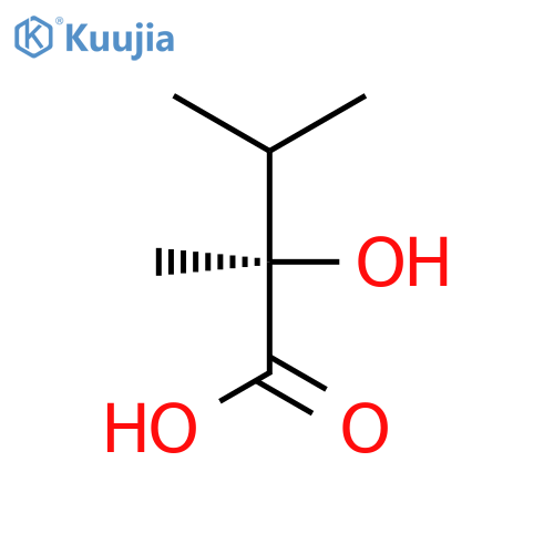 Butanoic acid, 2-hydroxy-2,3-dimethyl-, (R)- structure