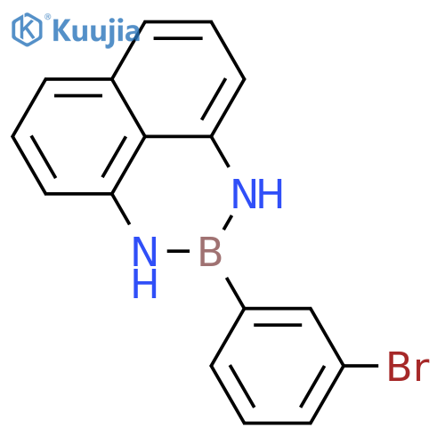 2-(3-Bromophenyl)-2,3-dihydro-1H-naphtho1,8-de1,3,2diazaborine structure