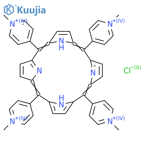 meso-Tetra (N-Methyl-4-pyridyl) Porphine Tetrachloride structure