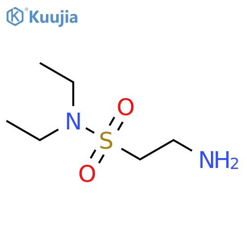 2-amino-N,N-diethylethane-1-sulfonamide structure