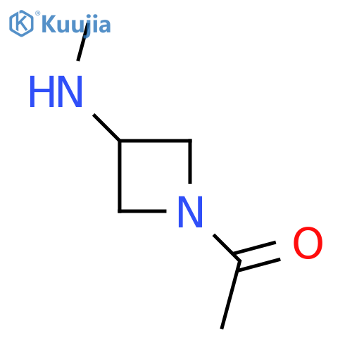 1-(3-(Methylamino)azetidin-1-yl)ethan-1-one structure