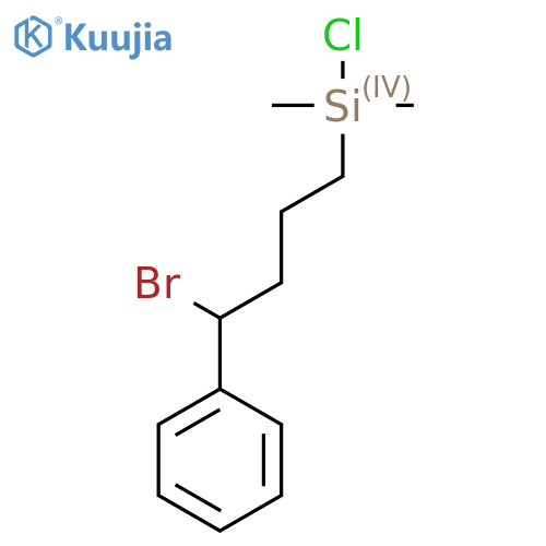 Silane, (4-bromo-4-phenylbutyl)chlorodimethyl- structure